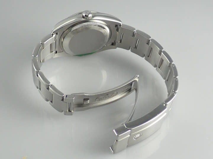ロレックス エアキング Ref.114200 ホワイト文字盤 中古 airking-36
