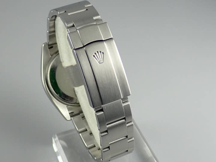 ロレックス エアキング Ref.114200 ホワイト文字盤 中古 airking-36