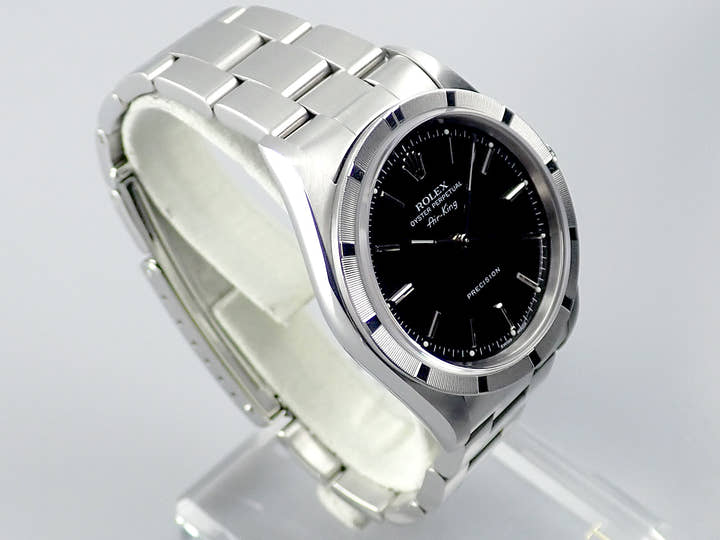 Rolex Air King Ref.14010M Black Dial Used airking-39