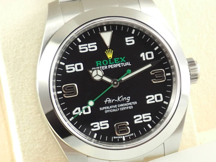 Rolex Air King Ref.116900 Black Dial Unused airking-46