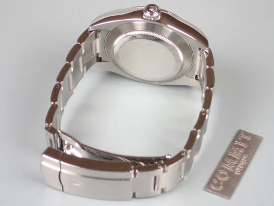 ロレックス エアキング Ref.116900 ブラック文字盤 中古 airking-4