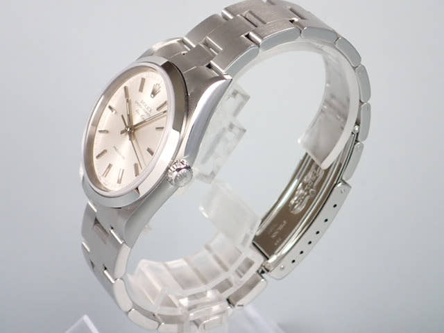 ロレックス エアキング Ref.14000M シルバー文字盤 中古 airking-6