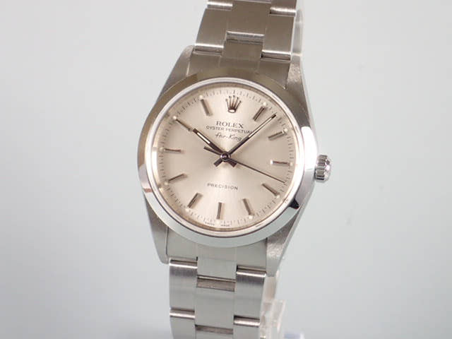 ロレックス エアキング Ref.14000M シルバー文字盤 中古 airking-6