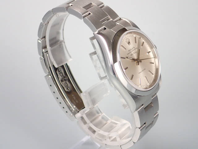 ロレックス エアキング Ref.14000M シルバー文字盤 中古 airking-6