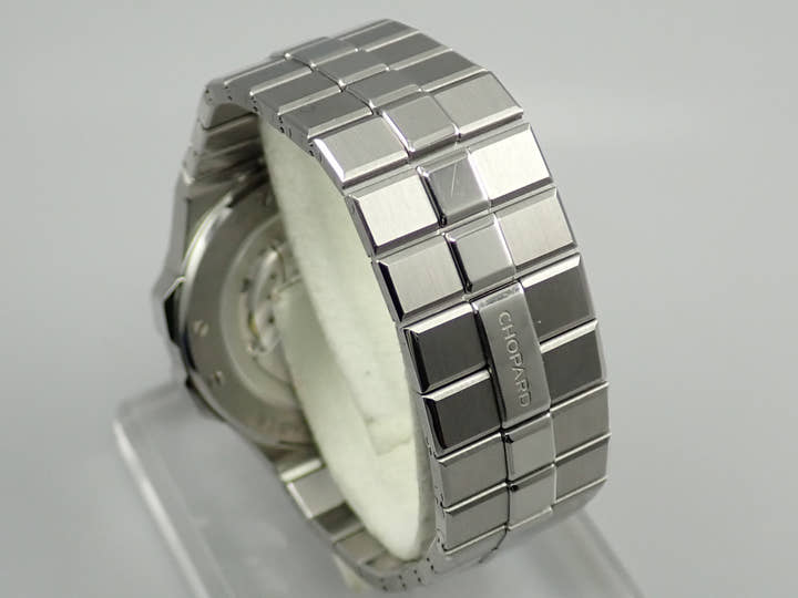 ショパール アルパインイーグル スモール Ref.298601-3001 ブルー文字盤 美品 603KMCHK