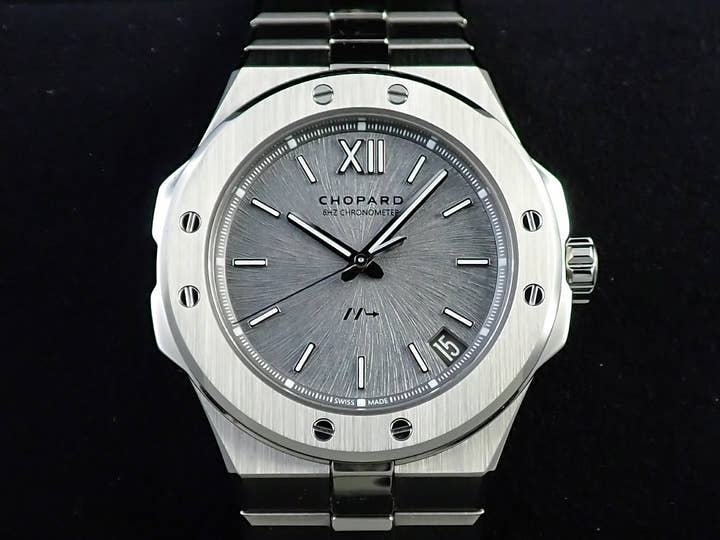 ショパール アルパインイーグル ケイデンス 8HF Ref.298600-3005 グレー文字盤 美品 8TPKXPJH