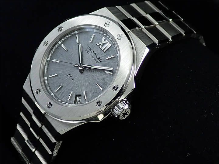 ショパール アルパインイーグル ケイデンス 8HF Ref.298600-3005 グレー文字盤 美品 8TPKXPJH