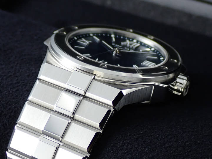 ショパール アルパイン イーグル 41 Ref.298600-3001 ブルー文字盤 美品 7J1HV688