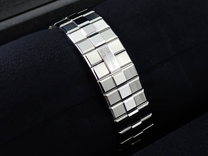 ショパール アルパイン イーグル 41 Ref.298600-3001 ブルー文字盤 美品 7J1HV688