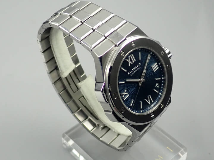 ショパール アルパインイーグル Ref.298600-3001 ブルー文字盤 中古 alpine-eagle-5