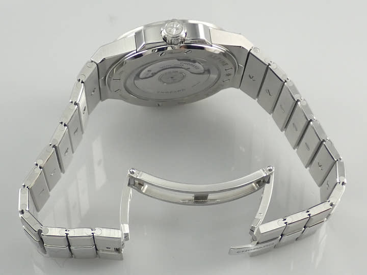 ショパール アルパインイーグル スモール Ref.298601-3001 ブルー文字盤 美品 BCRAC536