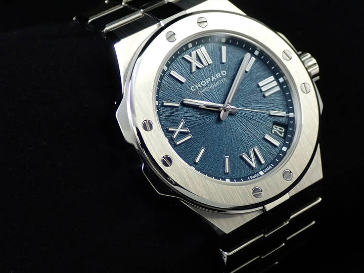 ショパール アルパインイーグル41 Ref.298600-3001 ブルー文字盤 美品 W9WMRL41
