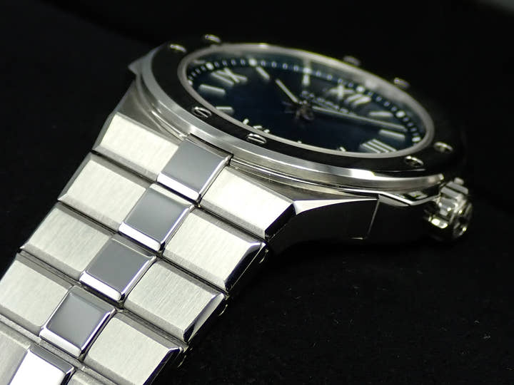 ショパール アルパイン イーグル 36 Ref.298601-3001 ブルー文字盤 美品 8VJZ9554