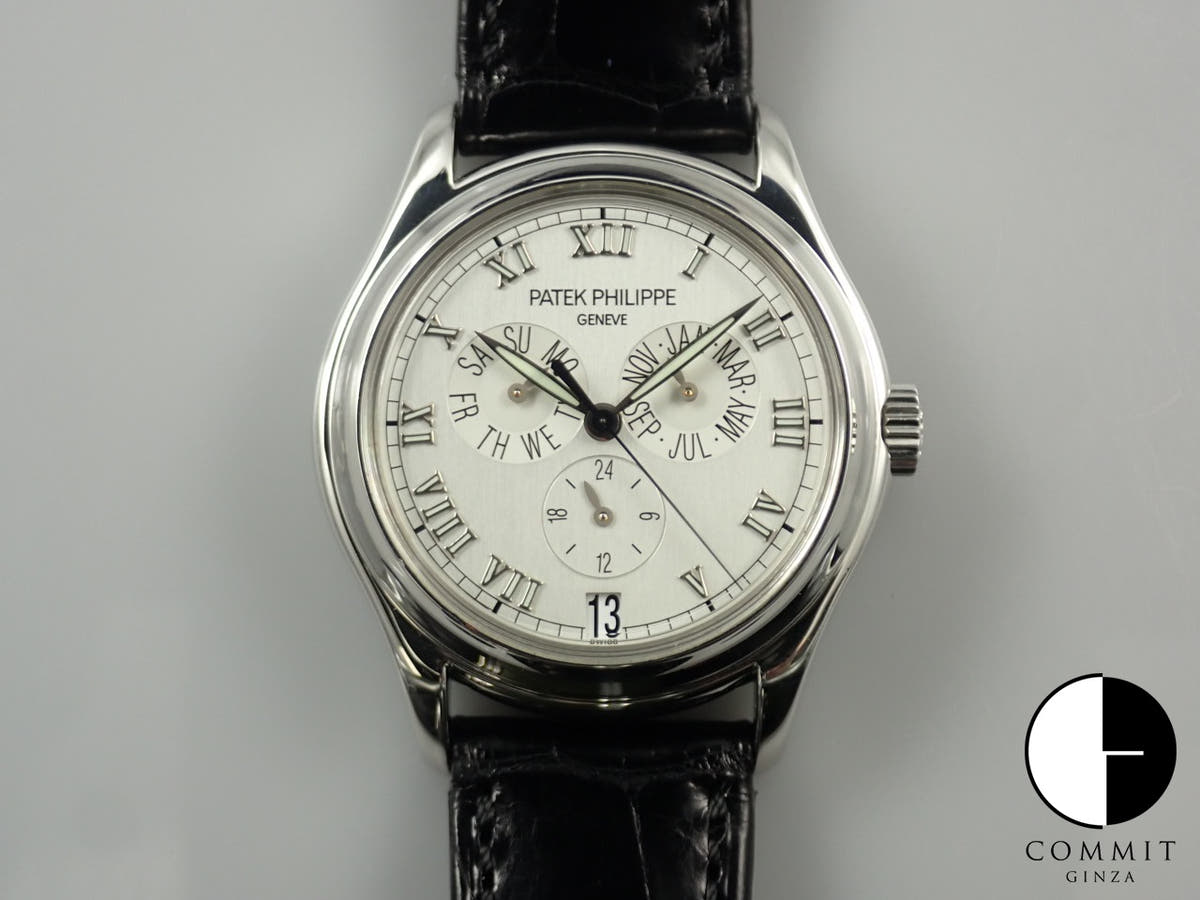 パテックフィリップ アニュアルカレンダー Ref.5035P-024 プラチナ シルバー文字盤