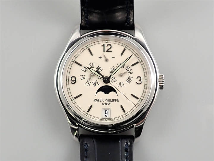 パテックフィリップ アニュアルカレンダー ムーンフェイズ Ref.5146G-001 ホワイトゴールド アイボリー文字盤