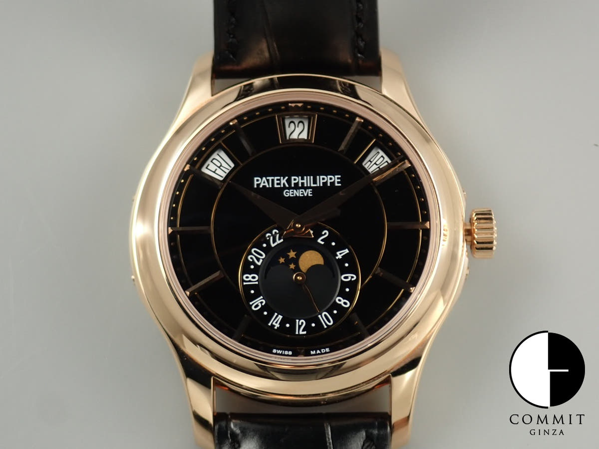 パテックフィリップ アニュアルカレンダー Ref.5205R-010 ローズゴールド ブラック文字盤