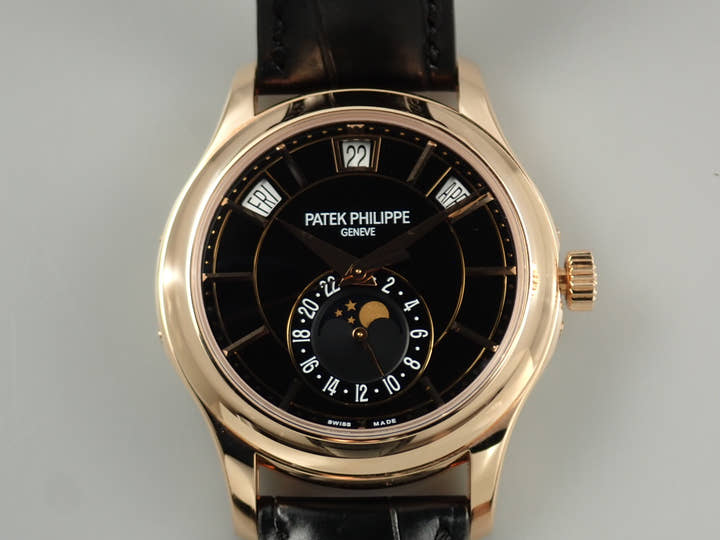 パテックフィリップ アニュアルカレンダー Ref.5205R-010 ローズゴールド ブラック文字盤