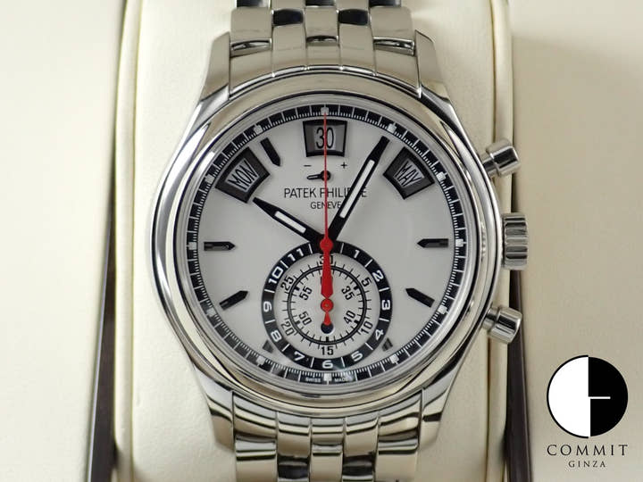 Patek Philippe Annual Calendar Chronograph Ref. 5960/1A-001 Stainless Steel Silver Dial