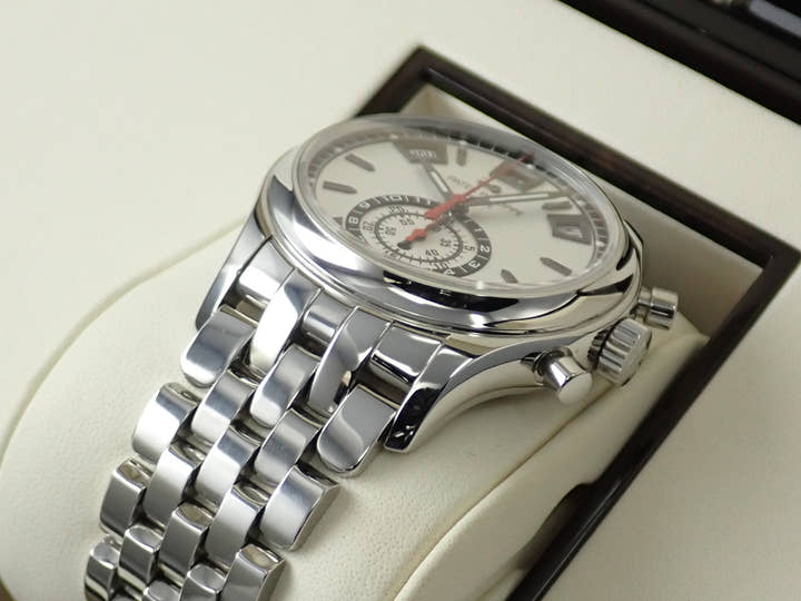 Patek Philippe Annual Calendar Chronograph Ref. 5960/1A-001 Stainless Steel Silver Dial