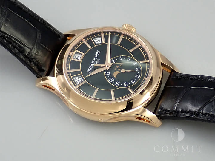 パテックフィリップ アニュアルカレンダー Ref.5205R-010 ローズゴールド ブラック文字盤