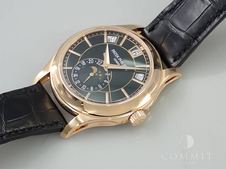 パテックフィリップ アニュアルカレンダー Ref.5205R-010 ローズゴールド ブラック文字盤