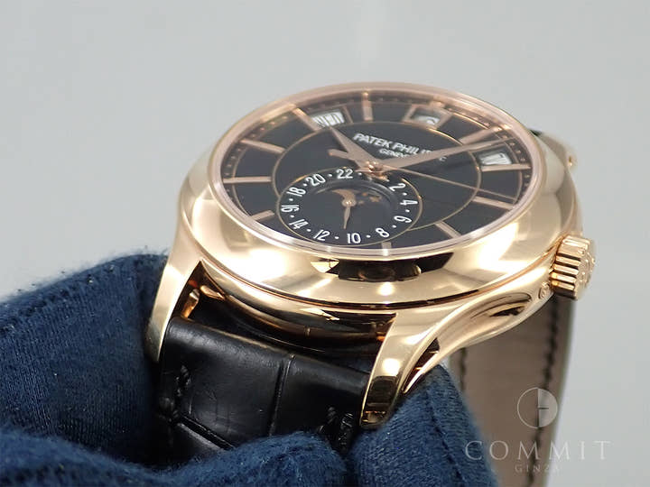 パテックフィリップ アニュアルカレンダー Ref.5205R-010 ローズゴールド ブラック文字盤