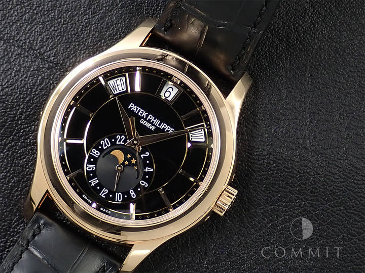 パテックフィリップ アニュアルカレンダー Ref.5205R-010 ローズゴールド ブラック文字盤