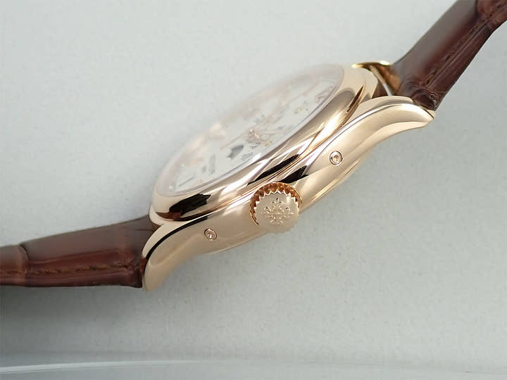 パテックフィリップ アニュアルカレンダー ムーンフェイズ Ref.5146R-001 ローズゴールド アイボリー文字盤