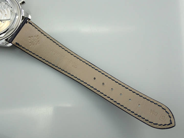 パテックフィリップ アニュアルカレンダー クロノグラフ Ref.5961P-001 プラチナ マット・ブルー・オパーリン文字盤