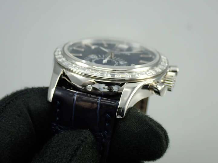 パテックフィリップ アニュアルカレンダー クロノグラフ Ref.5961P-001 プラチナ マット・ブルー・オパーリン文字盤