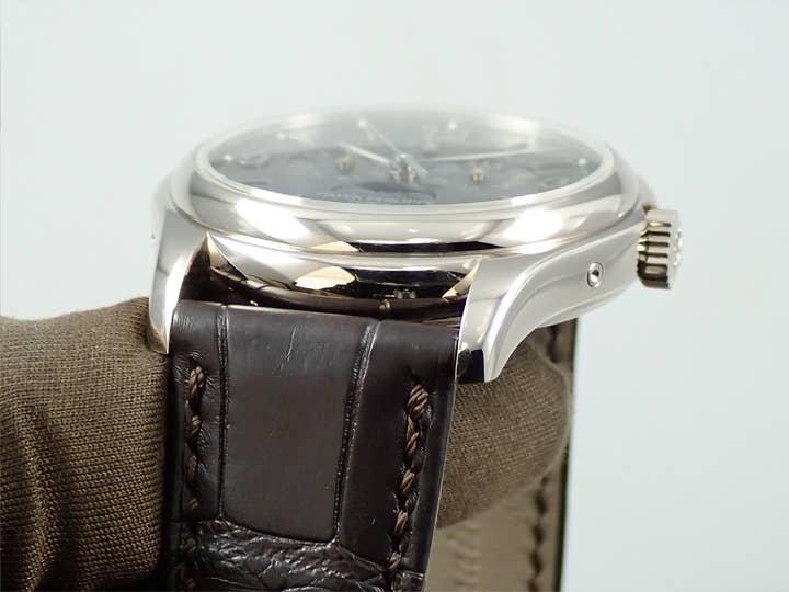 ブランパン アニュアルカレンダー ムーンフェイズ Ref.5200-0153-B52A グリーン文字盤 美中古 3S9UCYR5