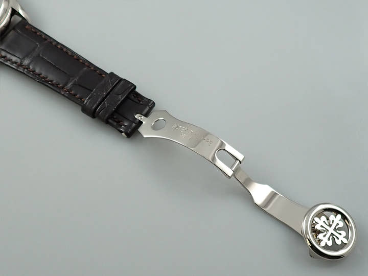 ブランパン アニュアルカレンダー ムーンフェイズ Ref.5200-0153-B52A グリーン文字盤 美中古 3S9UCYR5