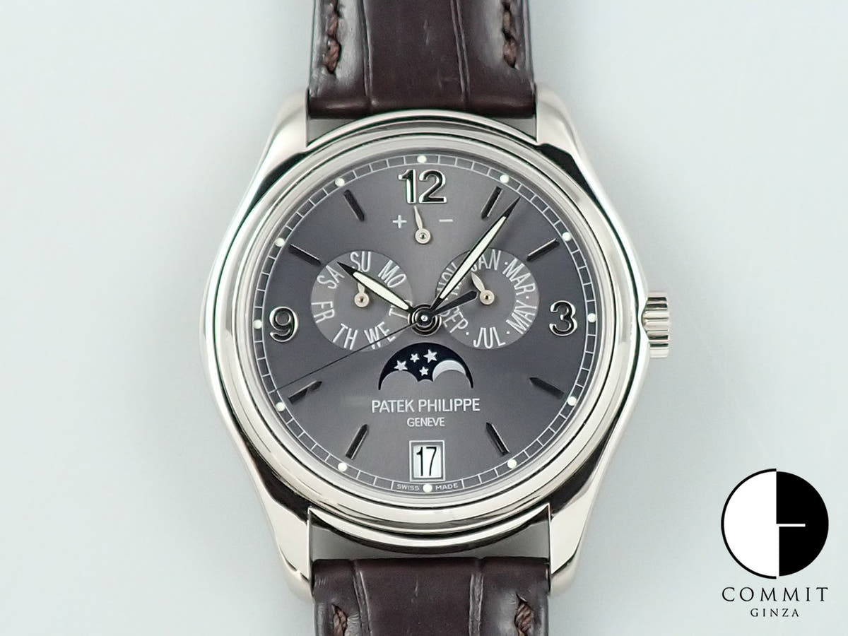 ブランパン アニュアルカレンダー ムーンフェイズ Ref.5200-0153-B52A グリーン文字盤 美中古 3S9UCYR5