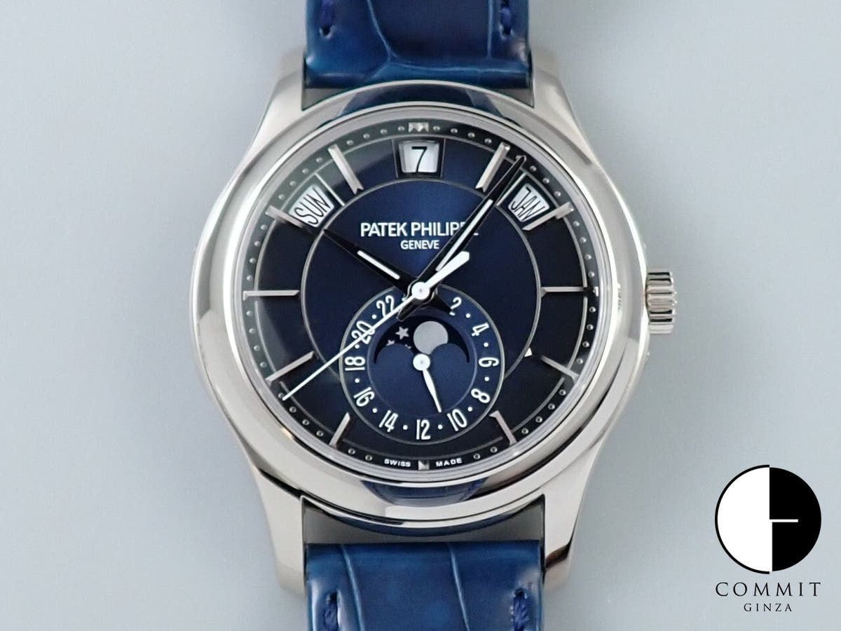 Patek Philippe Annual Calendar Ref. 5205G-013 White Gold Blue-Black Gradated Dial