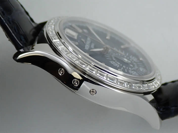 パテックフィリップ アニュアルカレンダー クロノグラフ Ref.5961P-001 プラチナ マット・ブルー・オパーリン文字盤