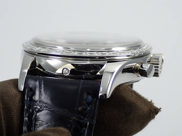 パテックフィリップ アニュアルカレンダー クロノグラフ Ref.5961P-001 プラチナ マット・ブルー・オパーリン文字盤