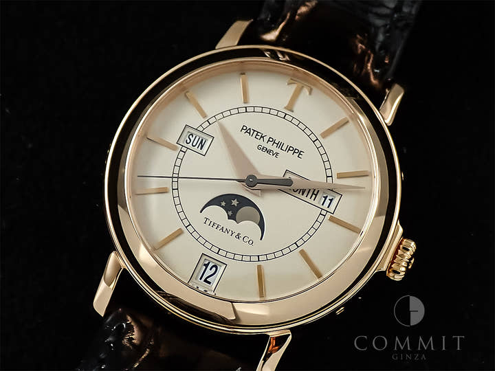 パテックフィリップ アニュアルカレンダー T150 TIFFANY&CO. Ref.5150R ローズゴールド シルバー文字盤