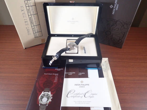 Patek Philippe Annual Calendar Ref.5960P Grey Dial Used annual-calendar-chronograph