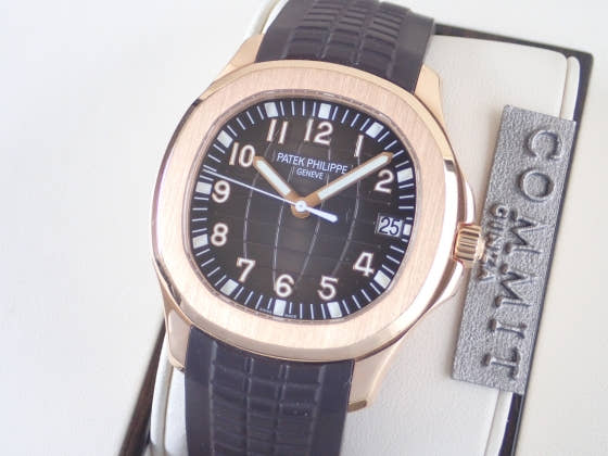 Patek Philippe Aquanaut Ref.5167R Chocolate Brown Dial Used aqua-note-3