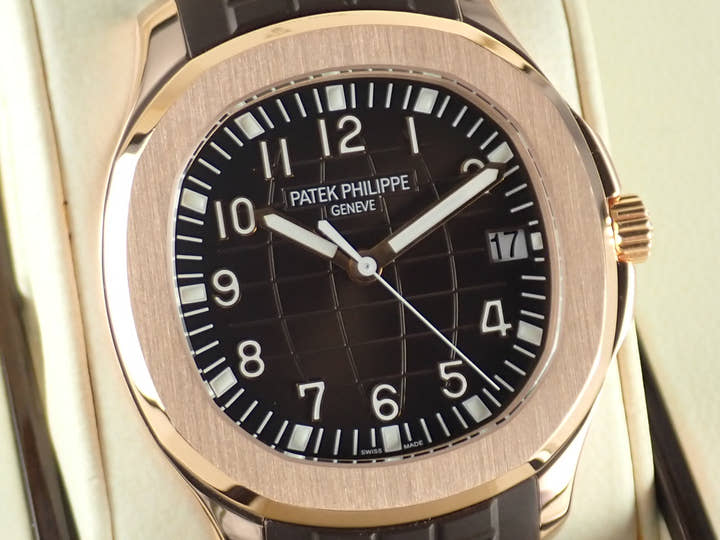 Patek Philippe Aquanaut Ref. 5167R-001 Chocolate Brown Dial Pre-owned aqua-note-9