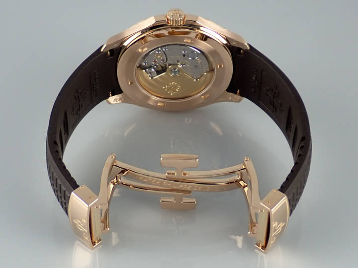 Patek Philippe Aquanaut Ref. 5167R-001 Chocolate Brown Dial Pre-owned aqua-note-9