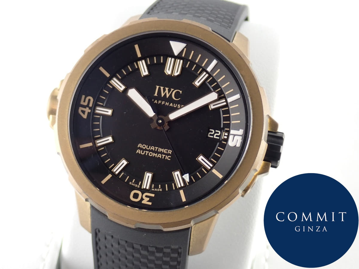 IWC アクアタイマー Ref.IW341001 ブラック文字盤 中古 aqua-timer-2