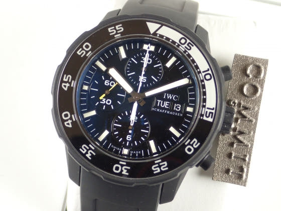 IWC アクアタイマー Ref.vIW376705 ブラック文字盤 中古 aqua-timer