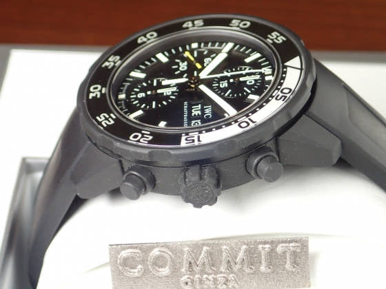 IWC アクアタイマー Ref.vIW376705 ブラック文字盤 中古 aqua-timer