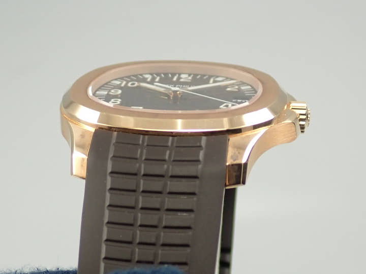 パテックフィリップ アクアノート Ref.5167R-001 ローズゴールド ブラウン文字盤