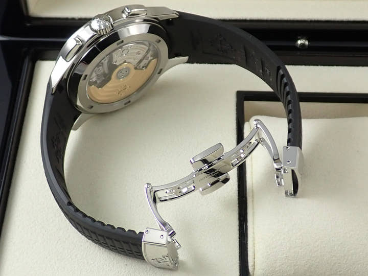 パテックフィリップ アクアノート クロノグラフ Ref.5968A-001 ステンレススチール ブラック文字盤