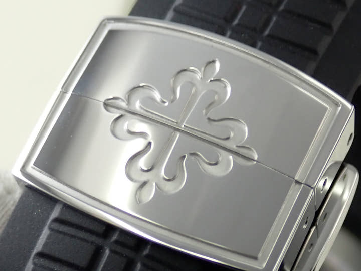 パテックフィリップ アクアノート クロノグラフ Ref.5968A-001 ステンレススチール ブラック文字盤