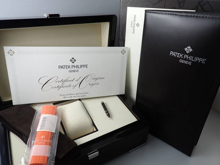 パテックフィリップ アクアノート クロノグラフ Ref.5968A-001 ステンレススチール ブラック文字盤