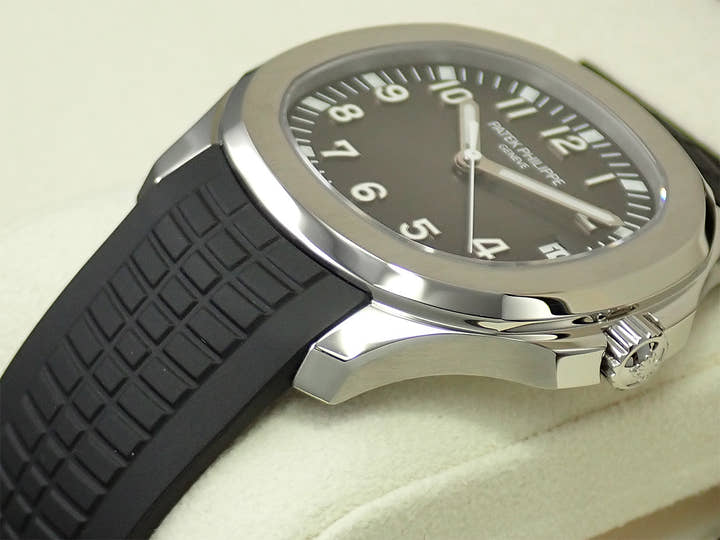 パテックフィリップ アクアノート Ref.5167A-001 ステンレススチール ブラック文字盤