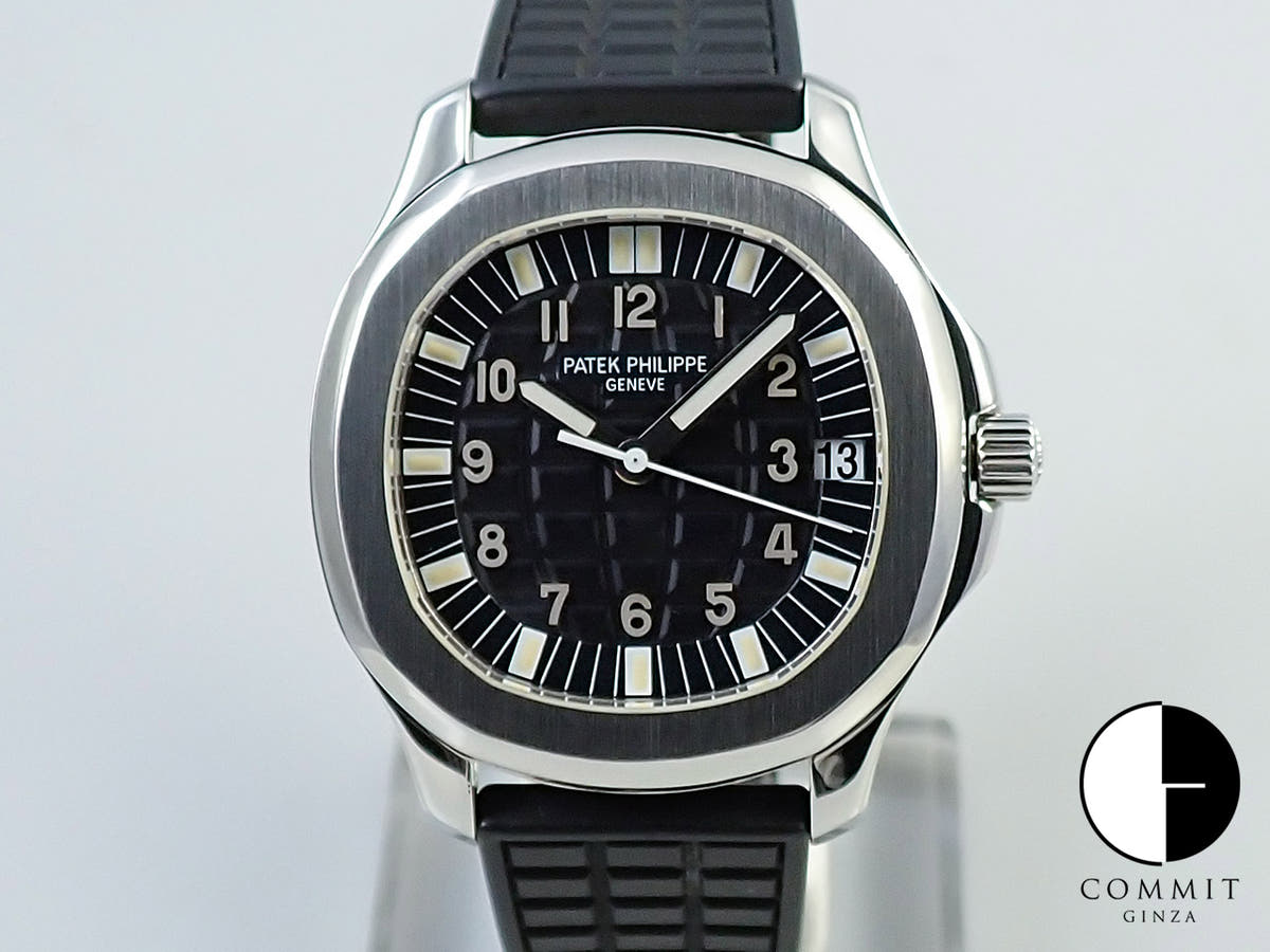 パテックフィリップ アクアノート ラージ Ref.5065A-001 ステンレススチール ブラック文字盤